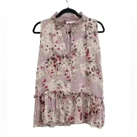 Parker Silk Blend Sleeveless Blouse - Picture 1 of 6